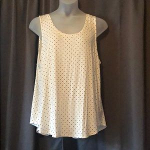 NWOT Old Navy Polka Dot Swing Tank